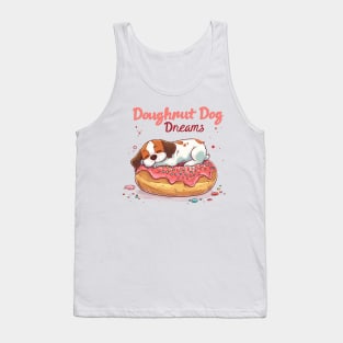 Doughnut Dog: Beagle's Doughnut Bedtime Tank Top